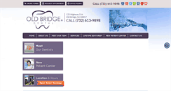 Desktop Screenshot of oldbridgedental.com